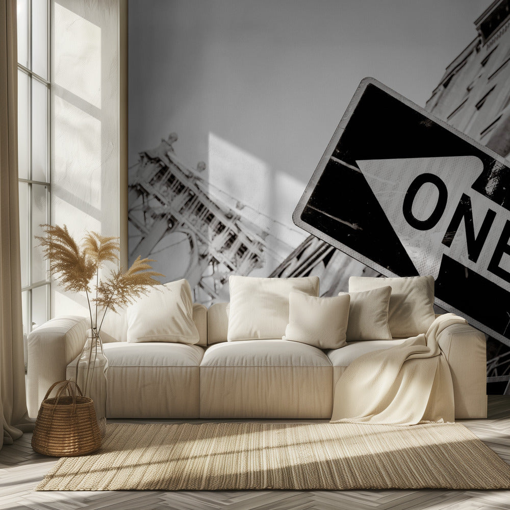 Manhattan Bridge, Einbahnstraße | Fototapeten