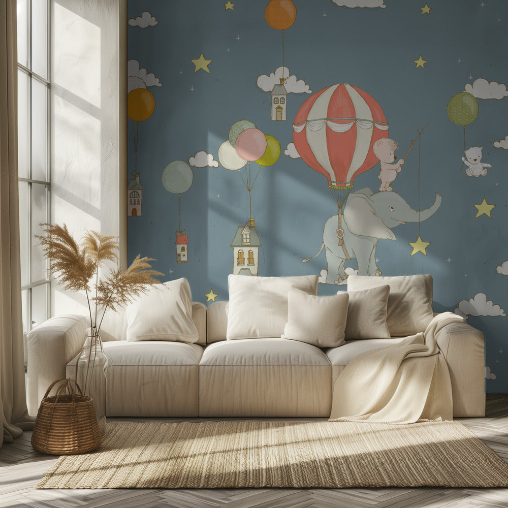 Elephant Dream _Nightblue | Wallpaper