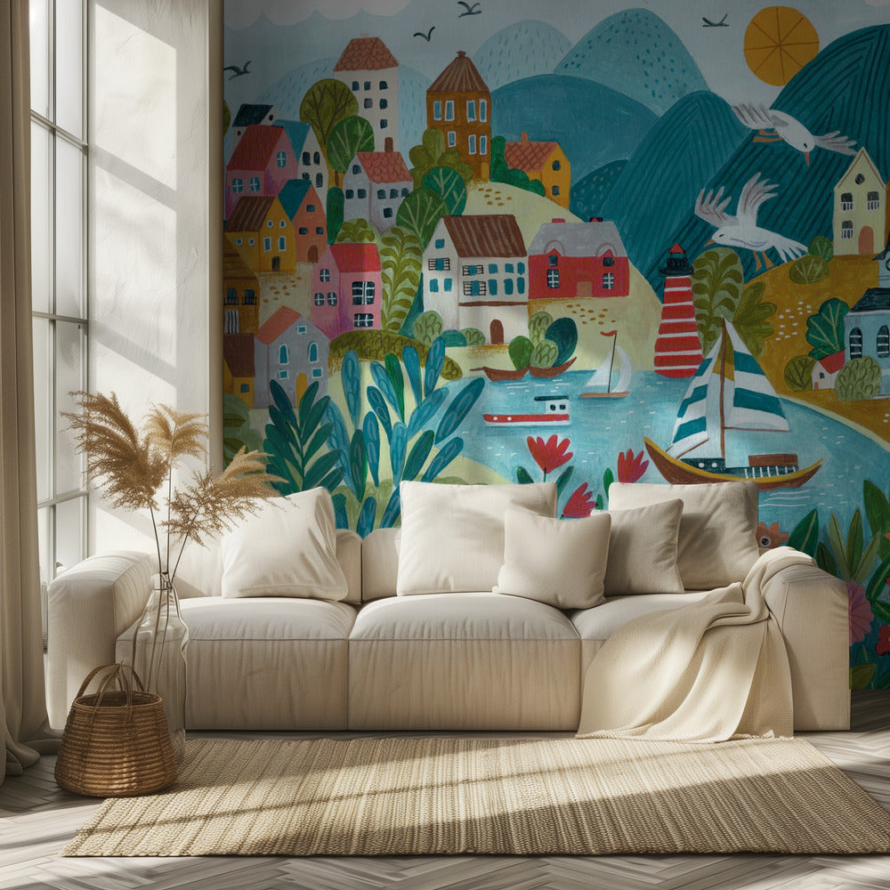 Küstendorf | Fototapeten