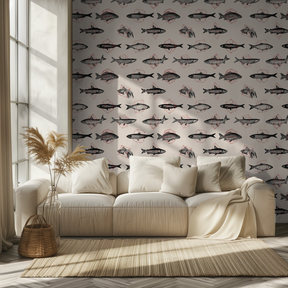 Fish In Geometrics Nº1 | Wallpaper