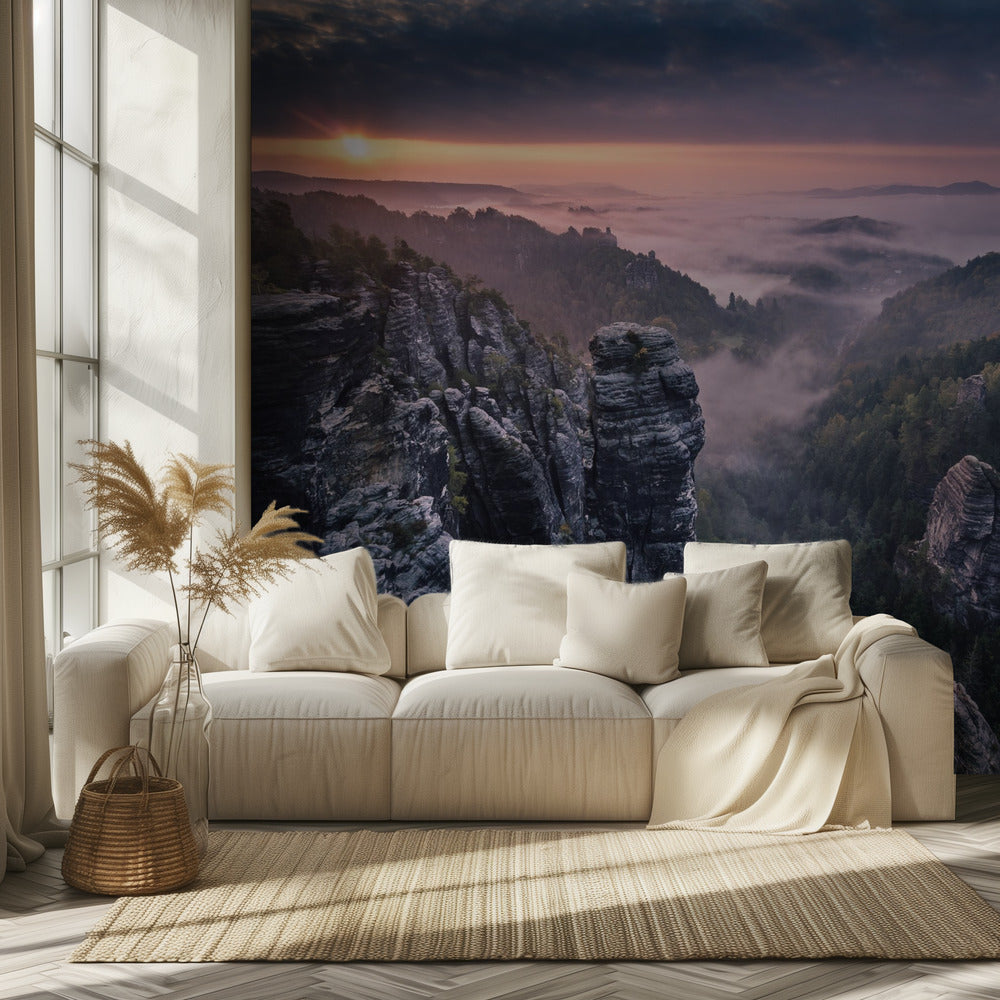 Sunrise on the Rocks | Wallpaper