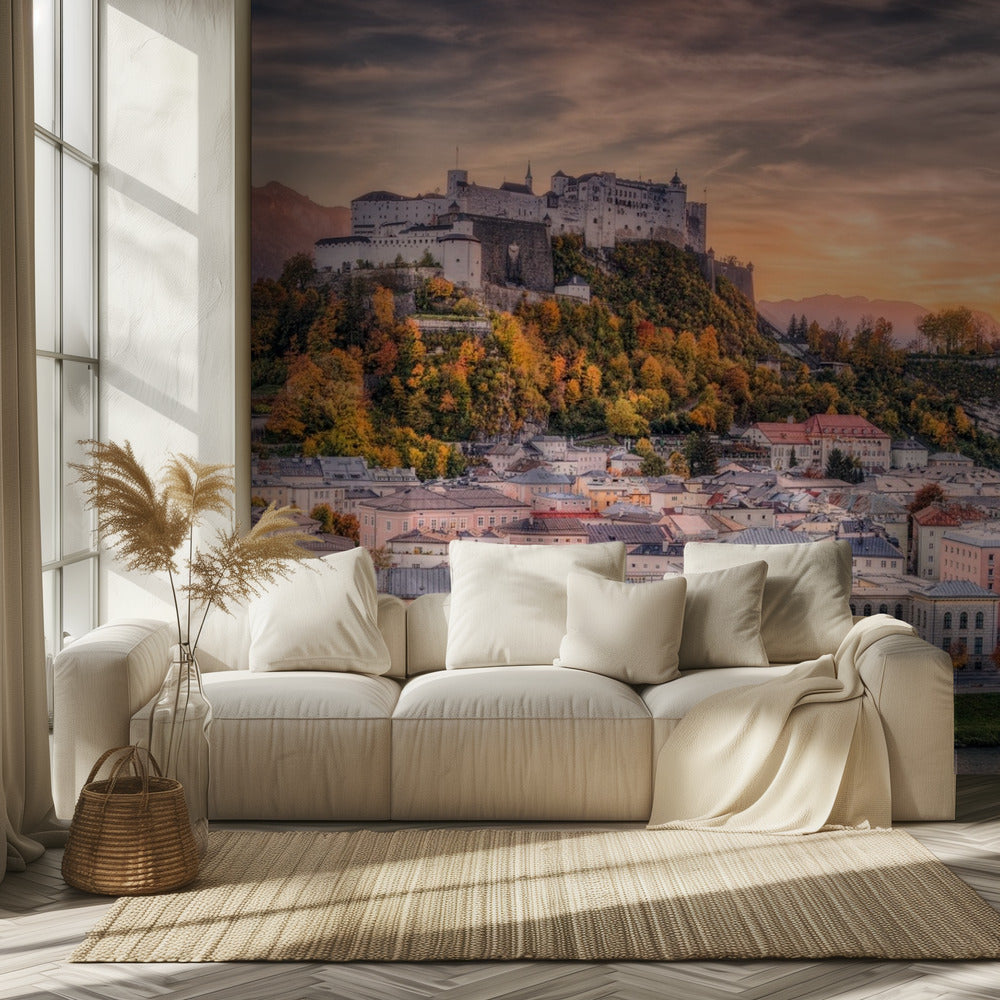 Salzburg w barwach jesieni | Fototapeta