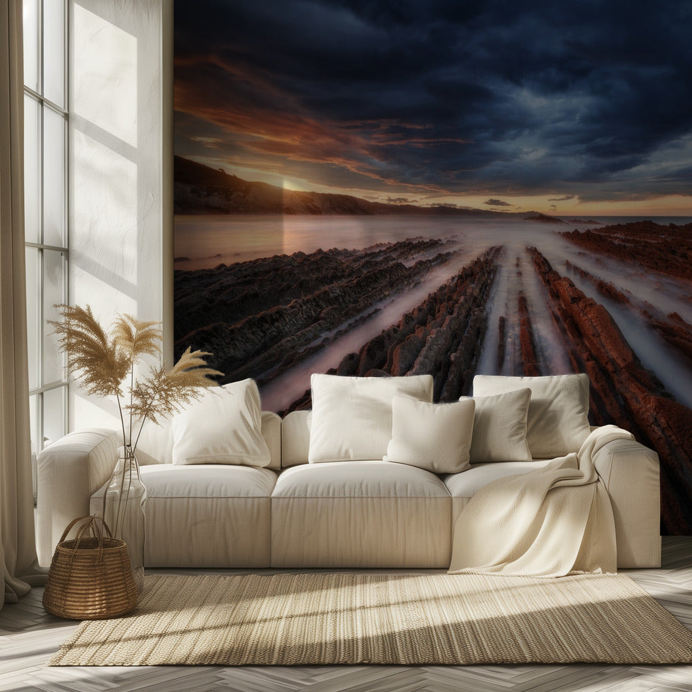 Zumaia Flysch 6 | Valokuvatapetit