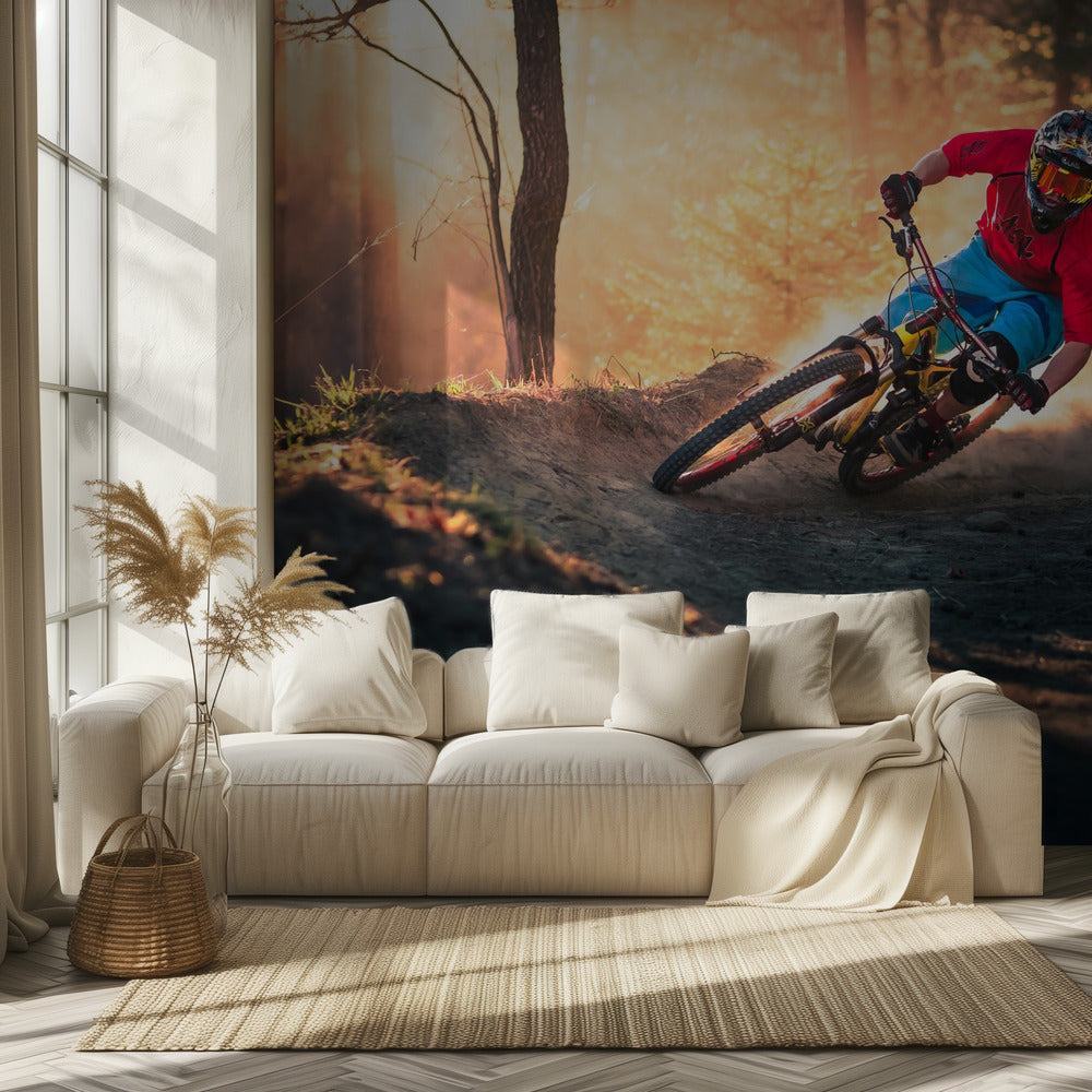 Golden Bermed Corner | Wallpaper