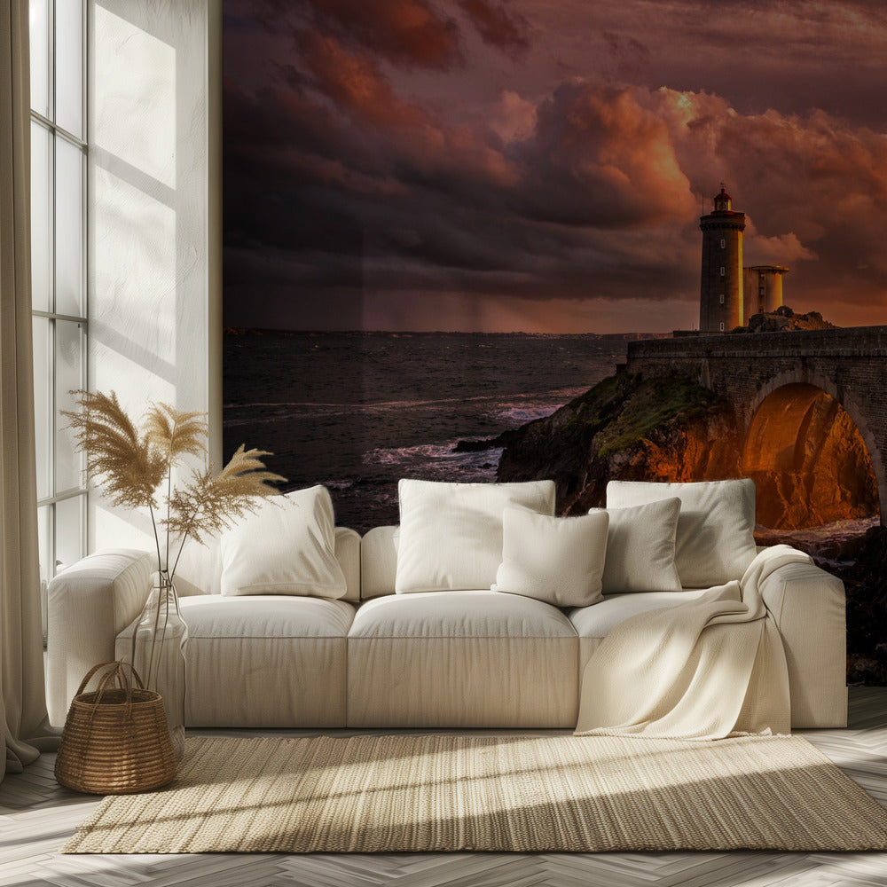 Aurinko laskee | Valokuvatapetit