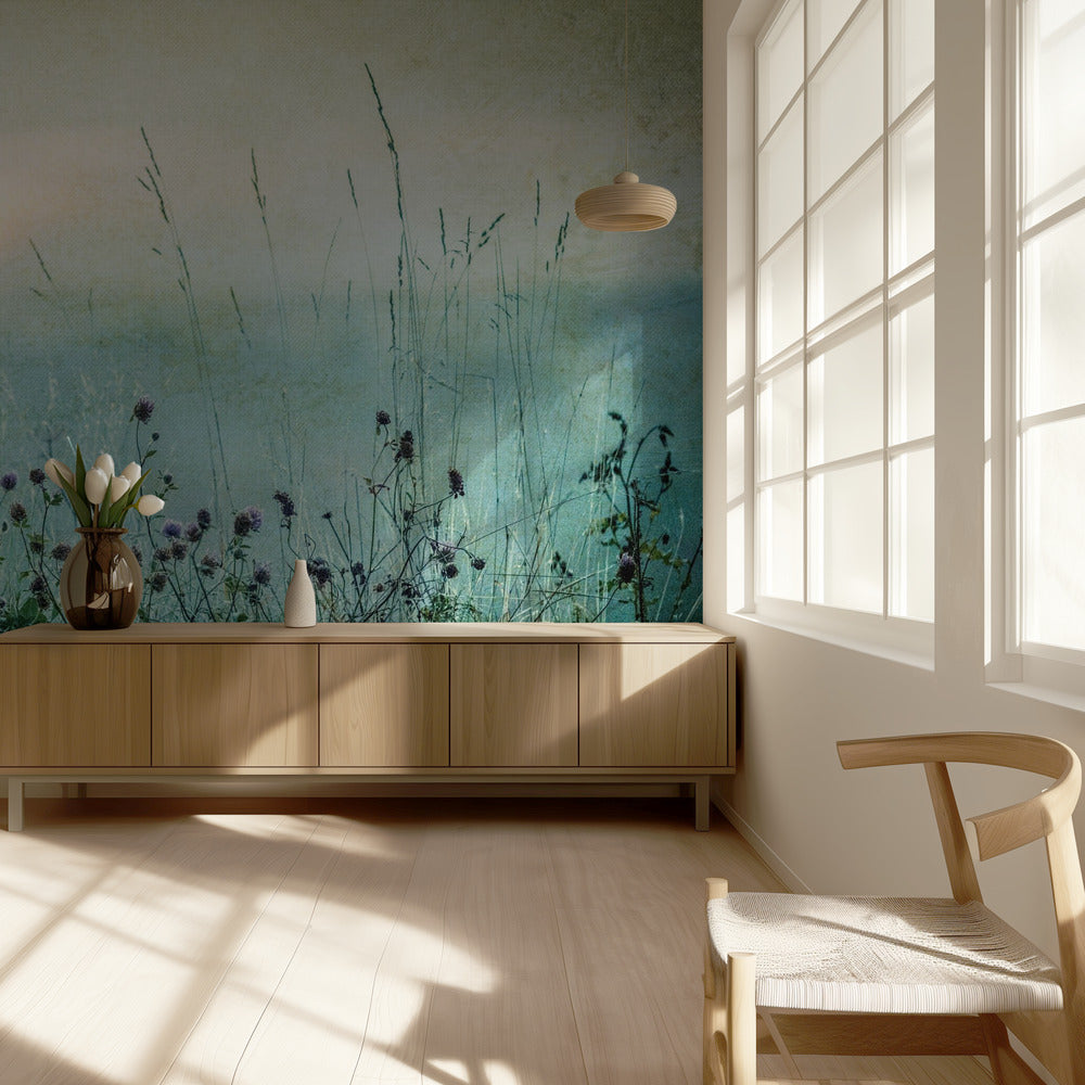 Wschód słońca jesienią | Fototapeta