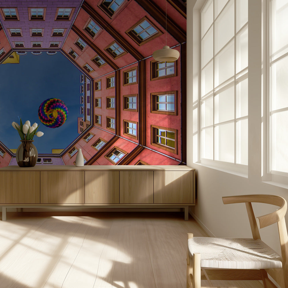 Kształty i zawirowania | Fototapeta