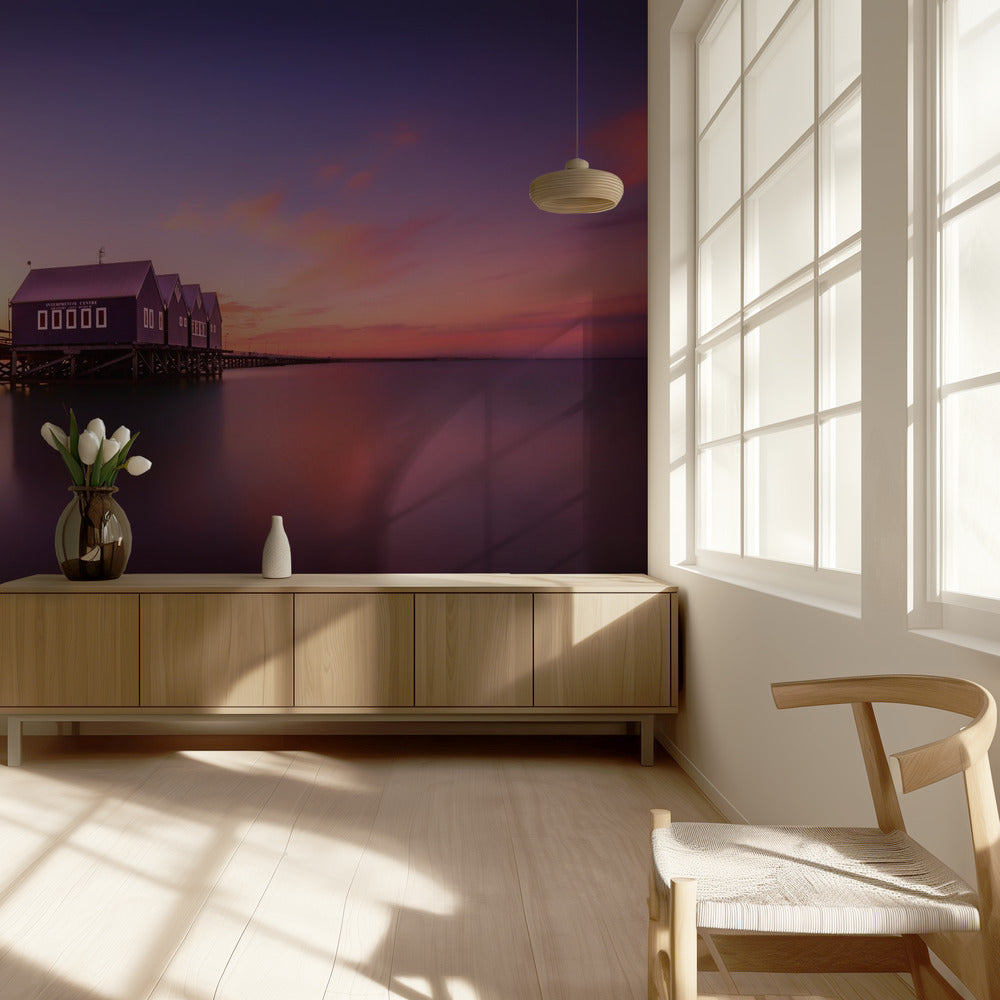 Zachód słońca w Busselton | Fototapeta