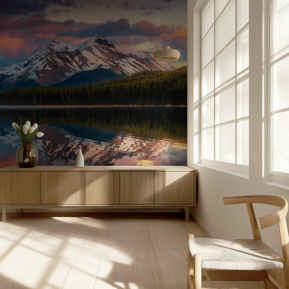 Maligne-väri. | Valokuvatapetit