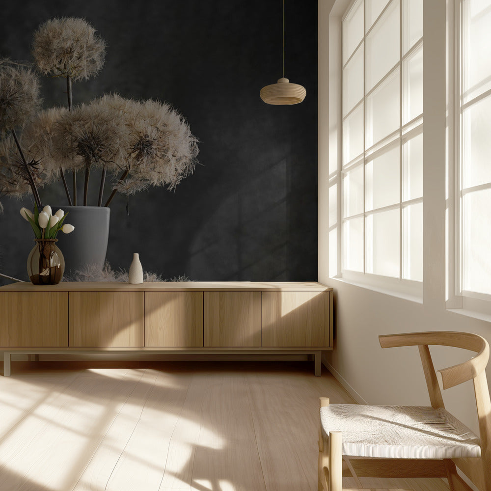 Vaina de semilla de diente de león | Papel Pintado Fotográfico