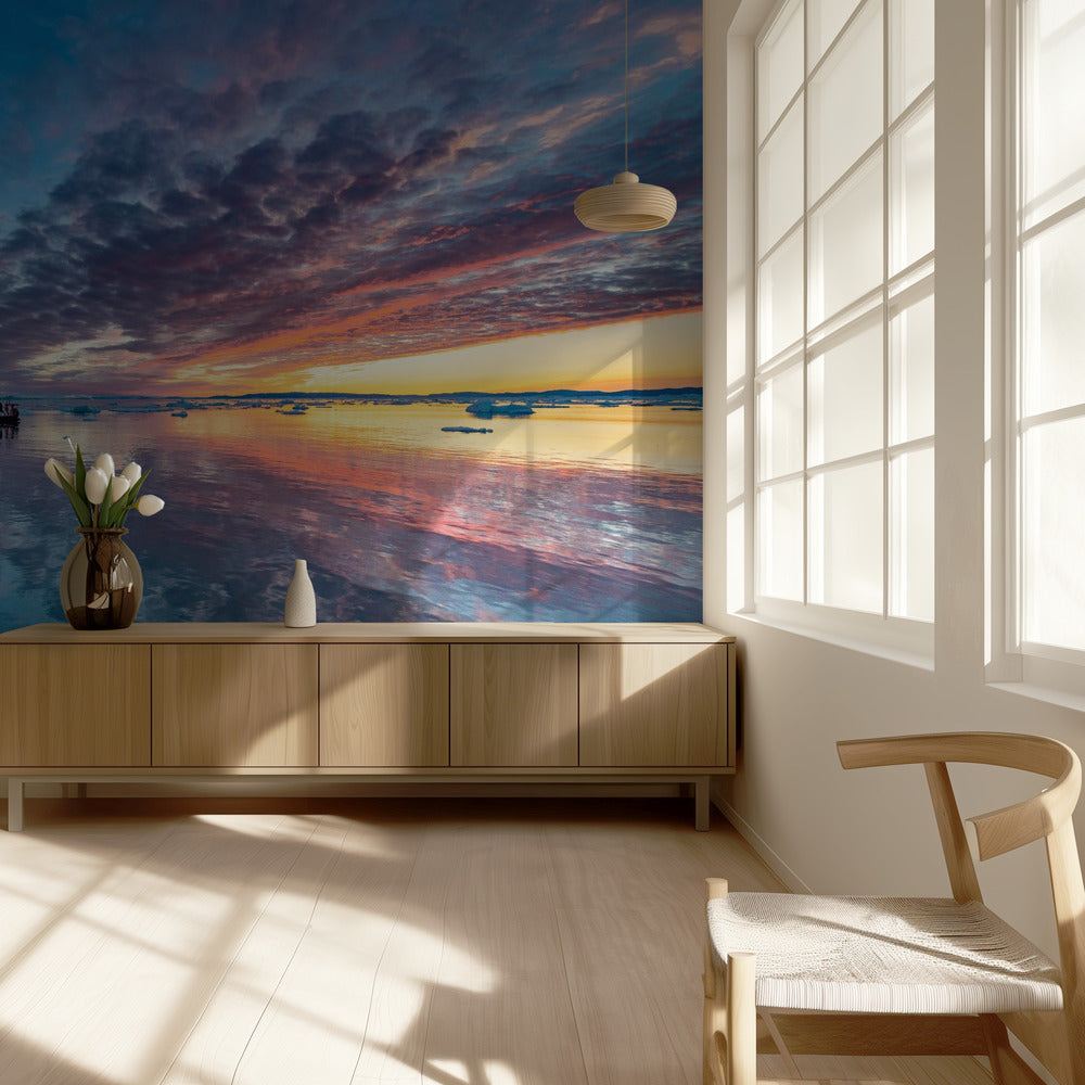 Grönlannin tulitaivas | Valokuvatapetit