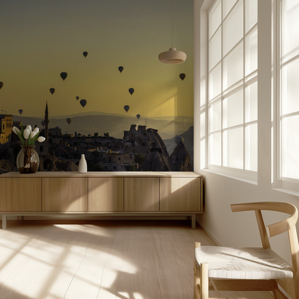 Wschód słońca nad Kapadocją | Fototapeta