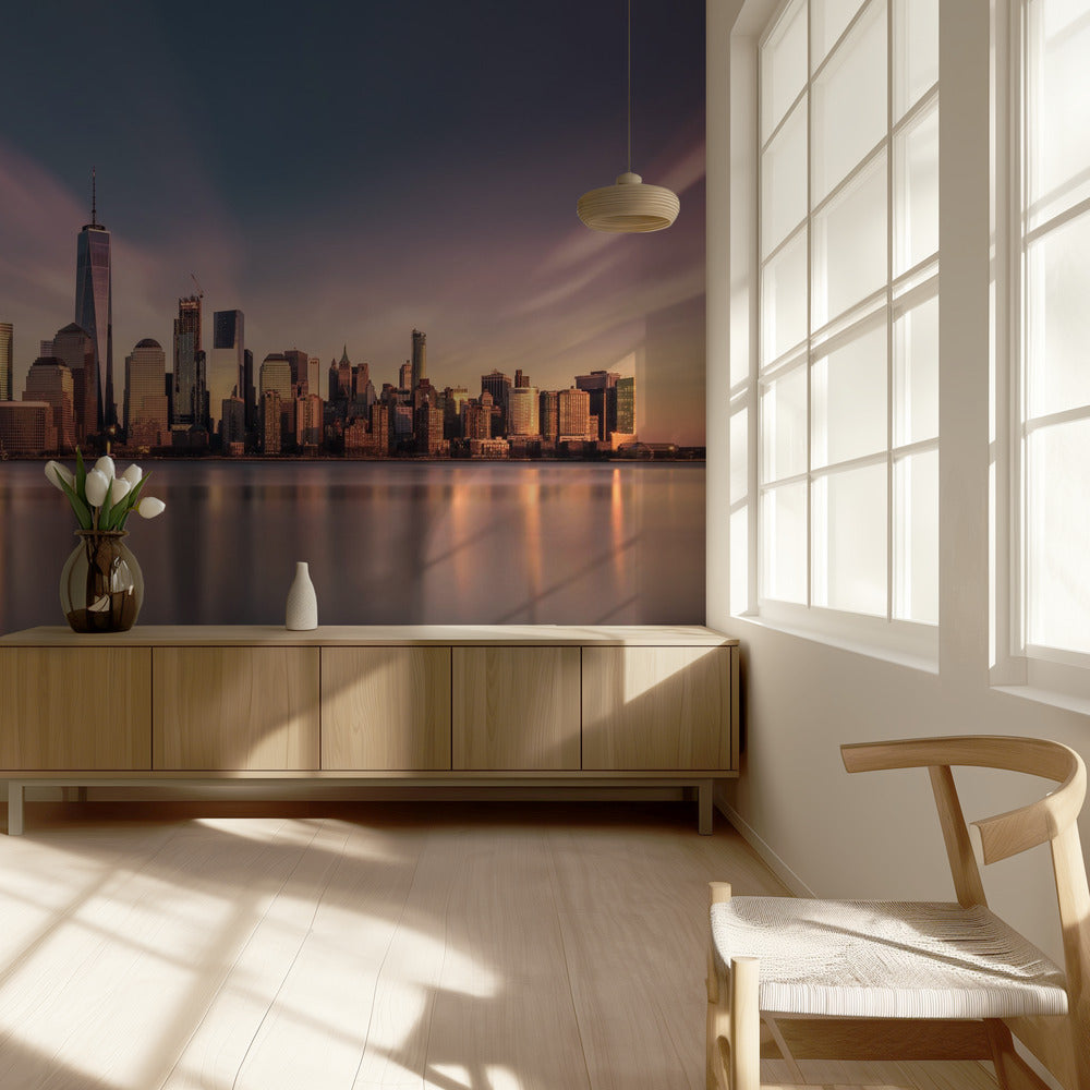 Kultainen Manhattan | Valokuvatapetit