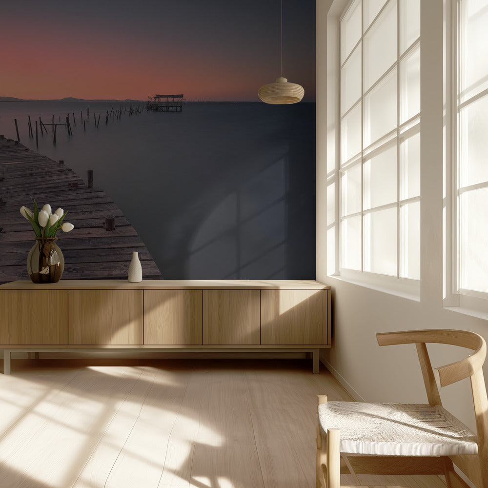 Maisons sur pilotis | Papier Peint Photo