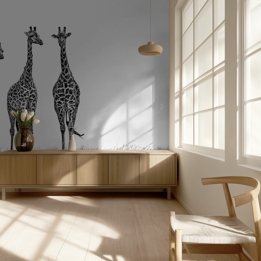 Kirahveja Maran tasangoilla | Valokuvatapetit