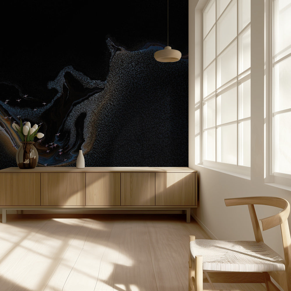 Flamingo järven yli | Valokuvatapetit