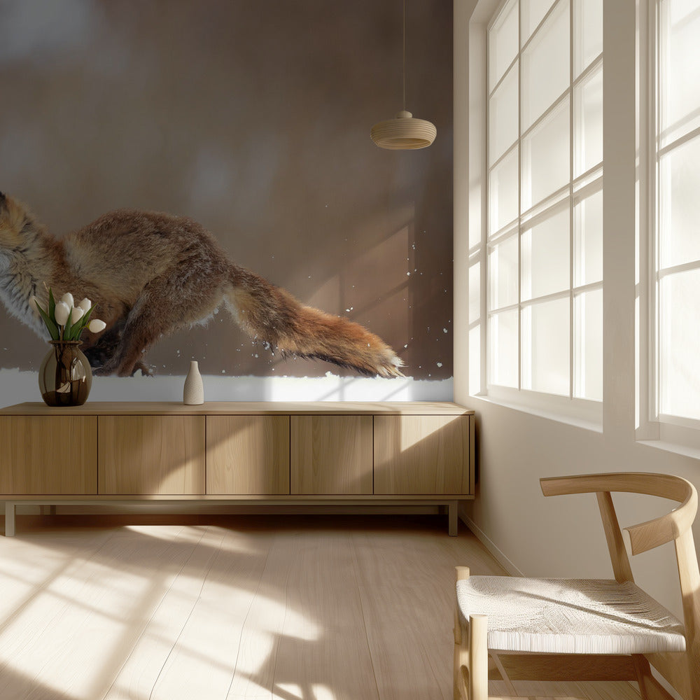 Zorro rojo | Papel Pintado Fotográfico