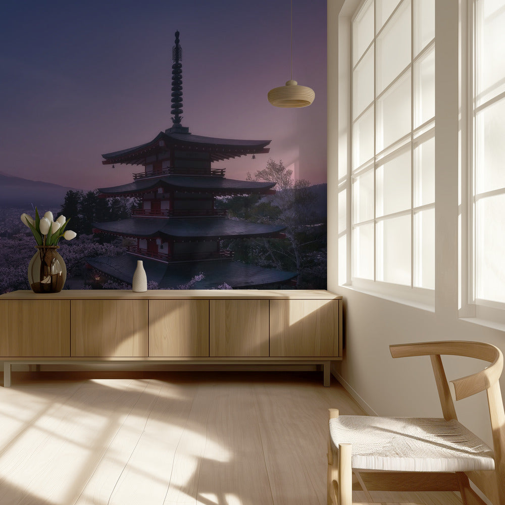 Mont Fuji Sakura | Papier Peint Photo
