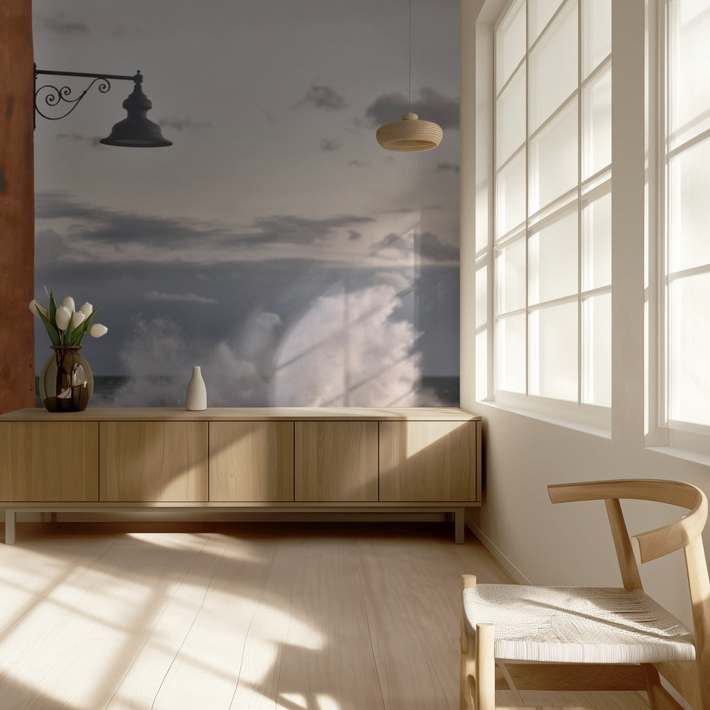 Seinä ja aalto | Valokuvatapetit