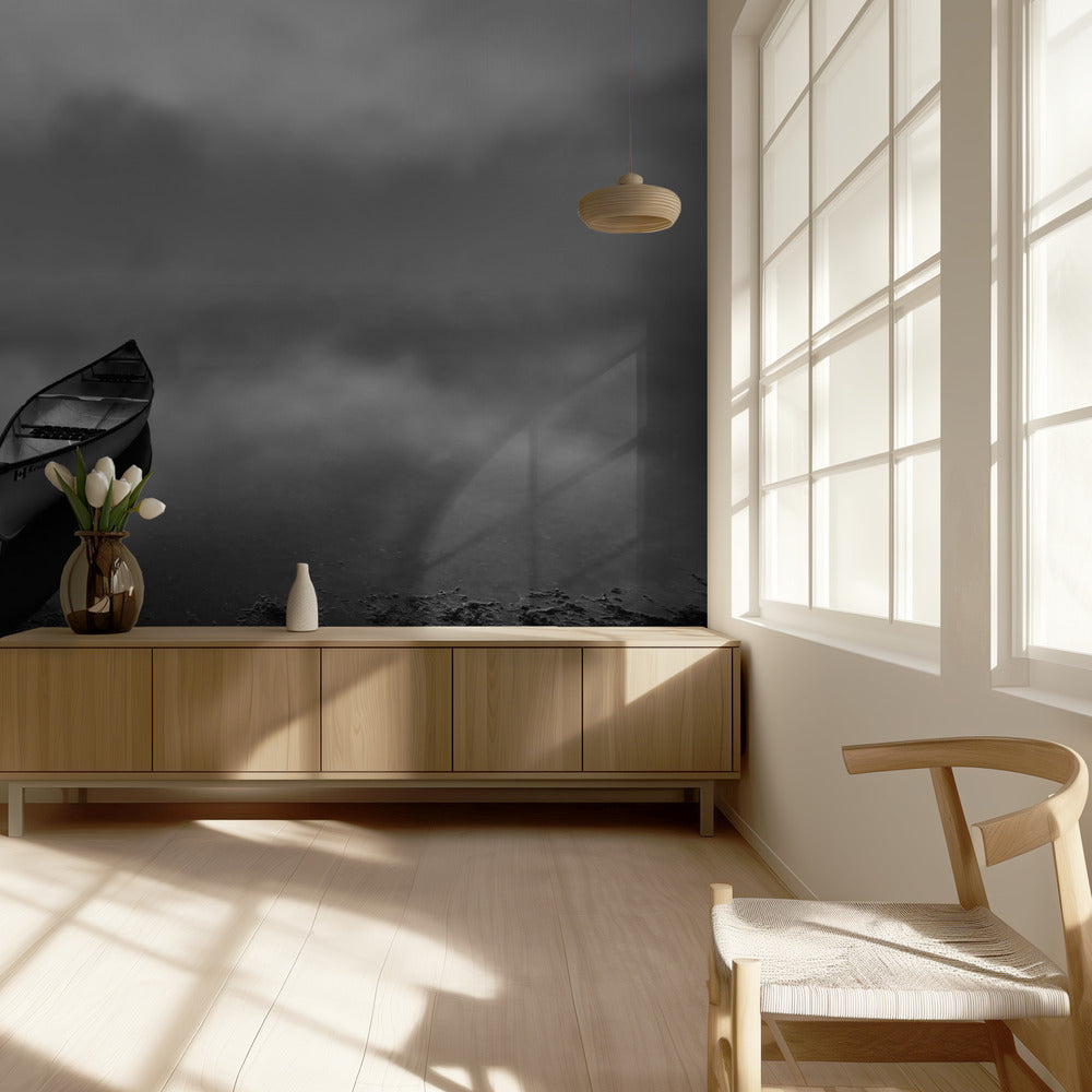 ¡Un barco solitario! | Papel Pintado Fotográfico