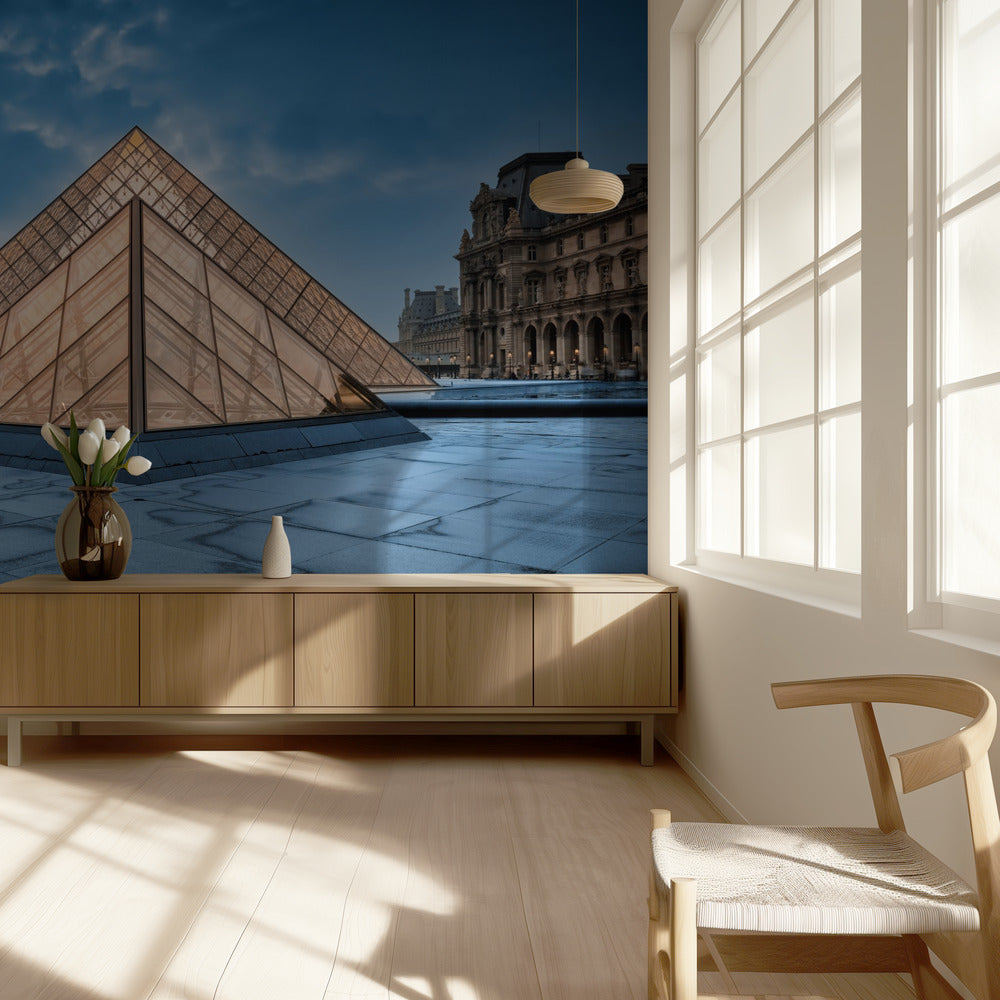 Triángulo de luz | Papel Pintado Fotográfico