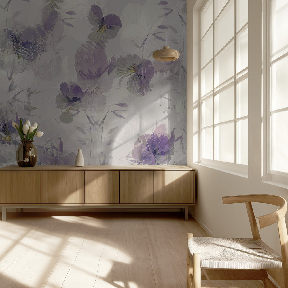 Viuluja sängyllä | Valokuvatapetit