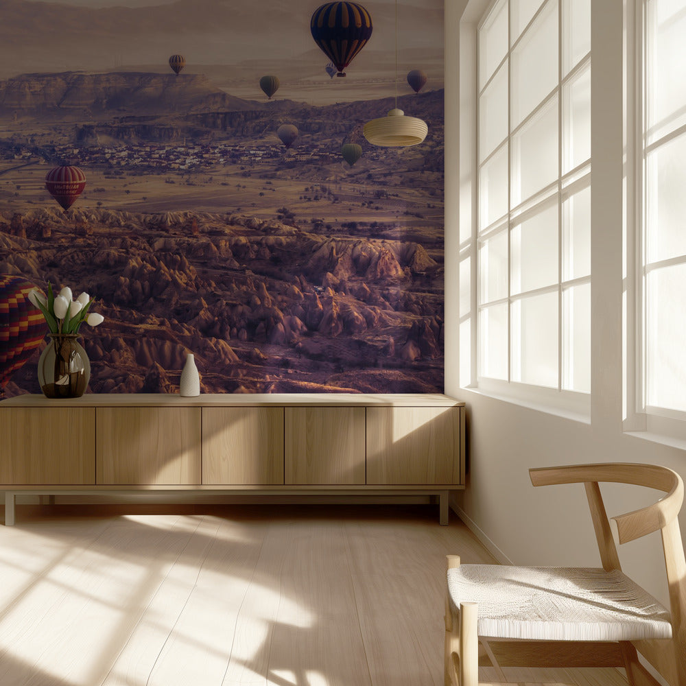 traiettoria di volo | Carta da Parati Fotografica