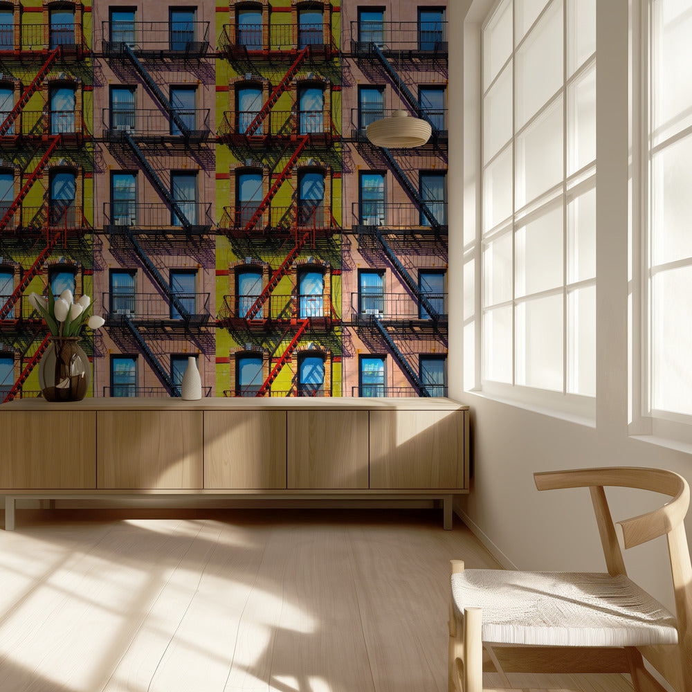 New Yorkin ikkunat | Valokuvatapetit