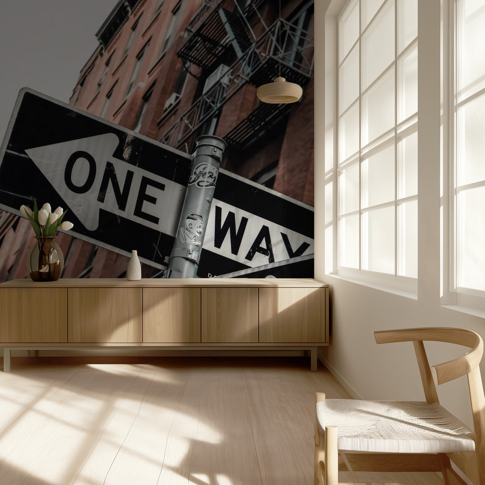 Manhattan Bridge, Einbahnstraße | Fototapeten