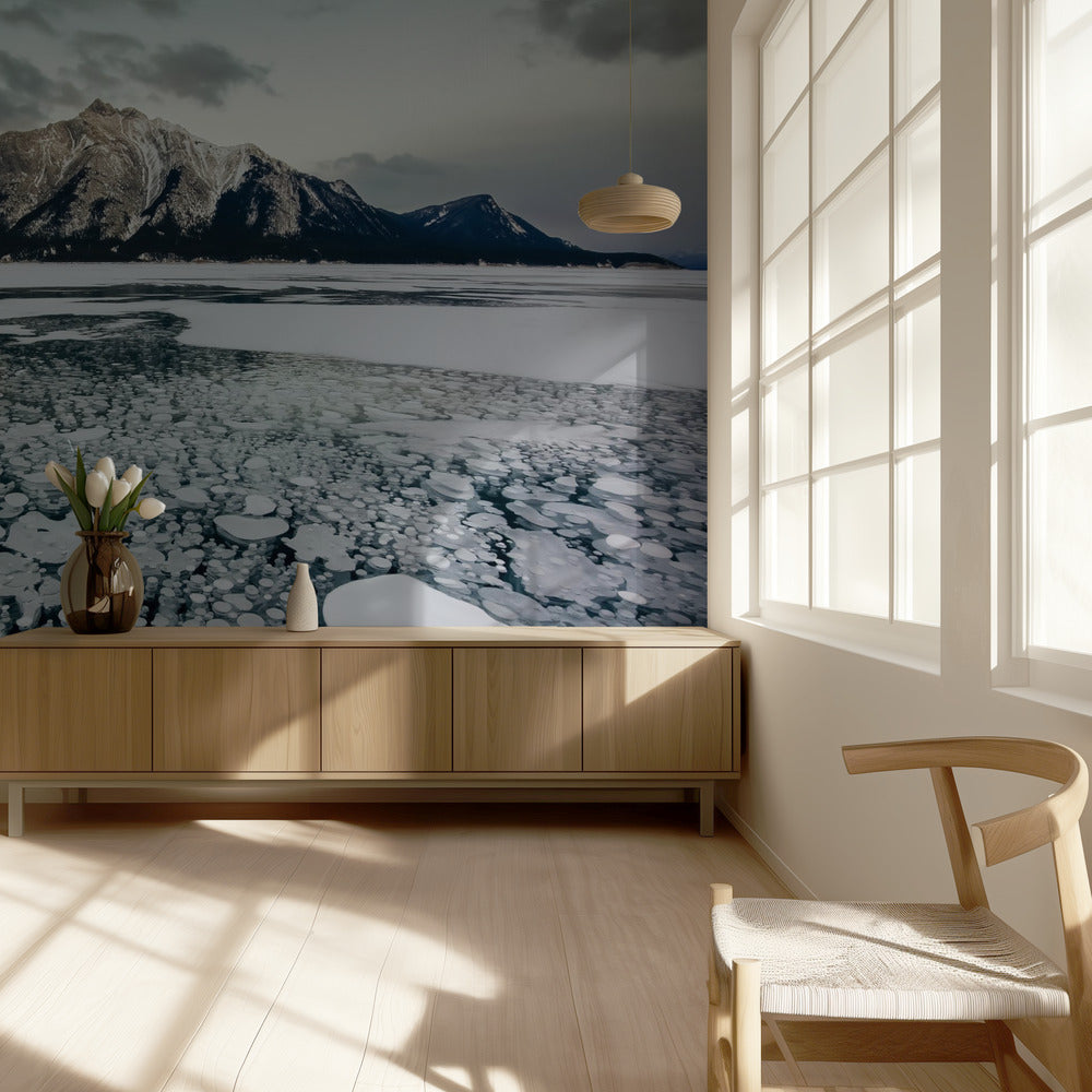 Bubble Laken auringonlasku | Valokuvatapetit