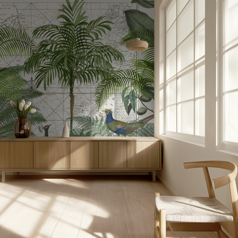 Tropical Empire No6 | Wallpaper