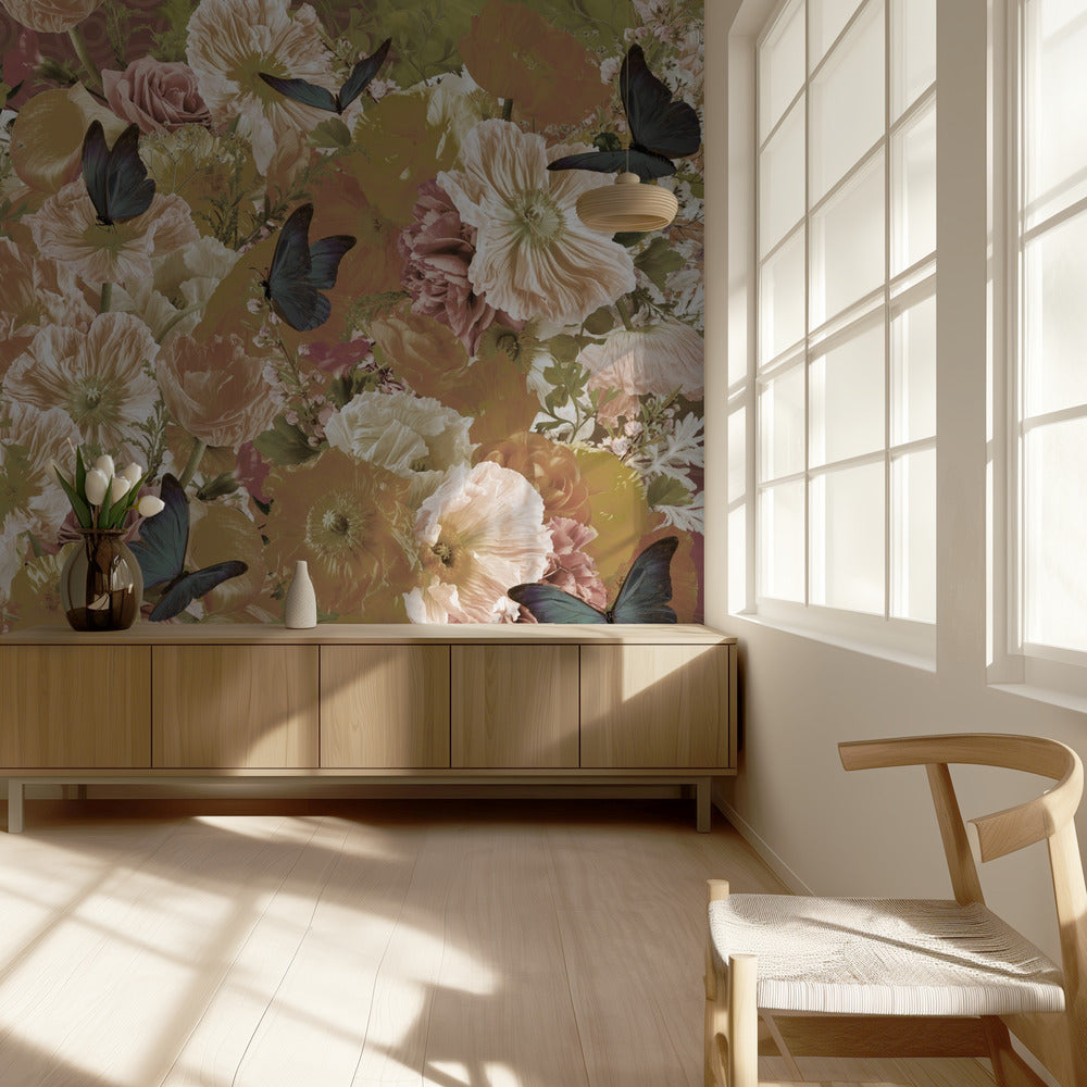 Summer Breeze Sepia | Wallpaper