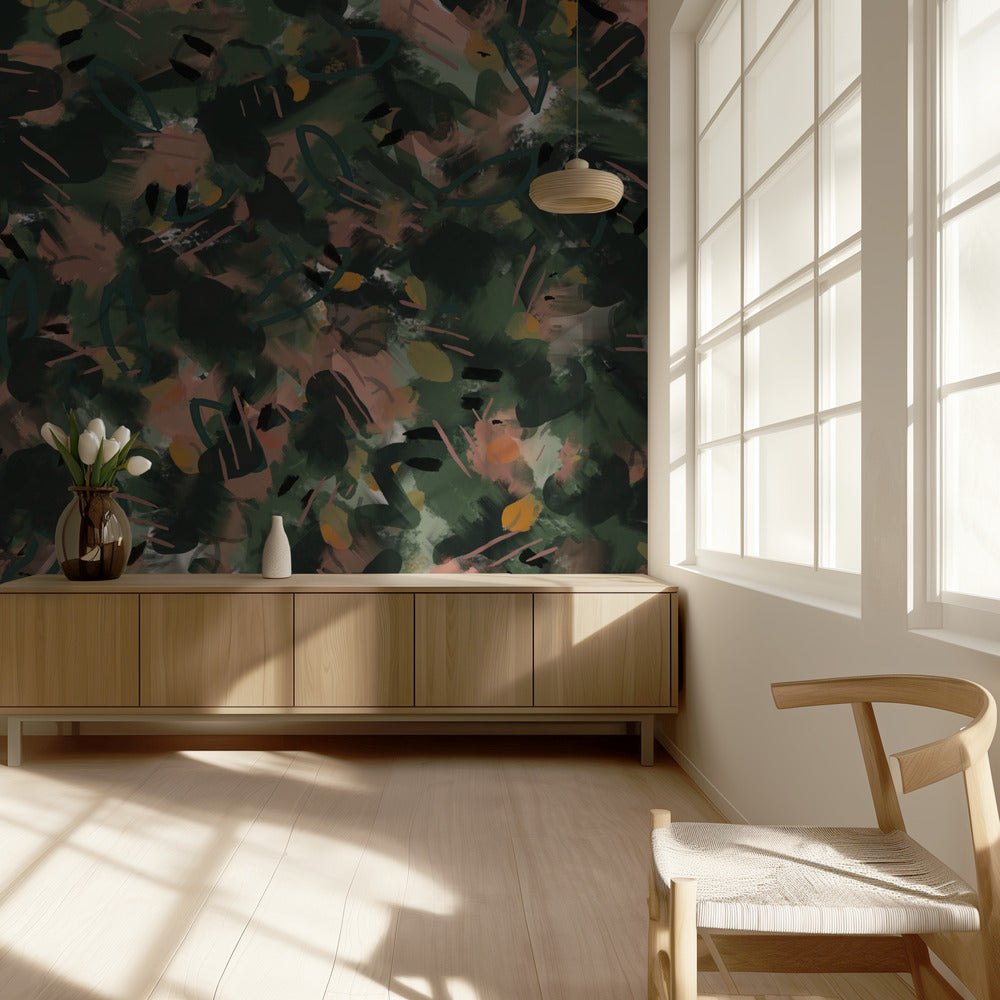 Modello giungla 1 | Carta da Parati Fotografica