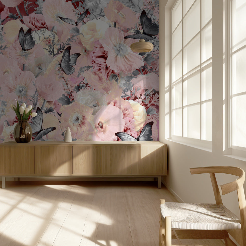 Summer Breeze Chinoiserie | Wallpaper