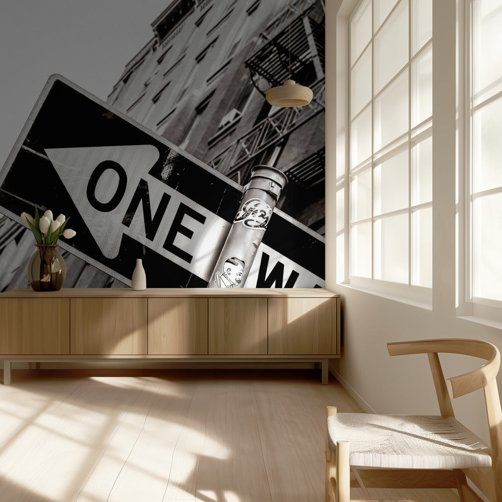 Manhattan Bridge, Einbahnstraße | Fototapeten