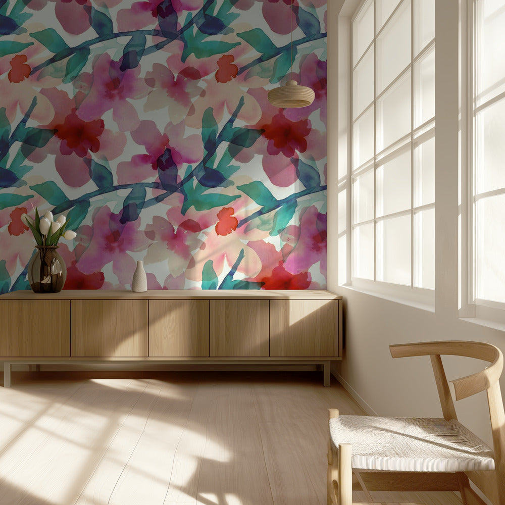 Desfile Floral II | Papel Pintado Fotográfico