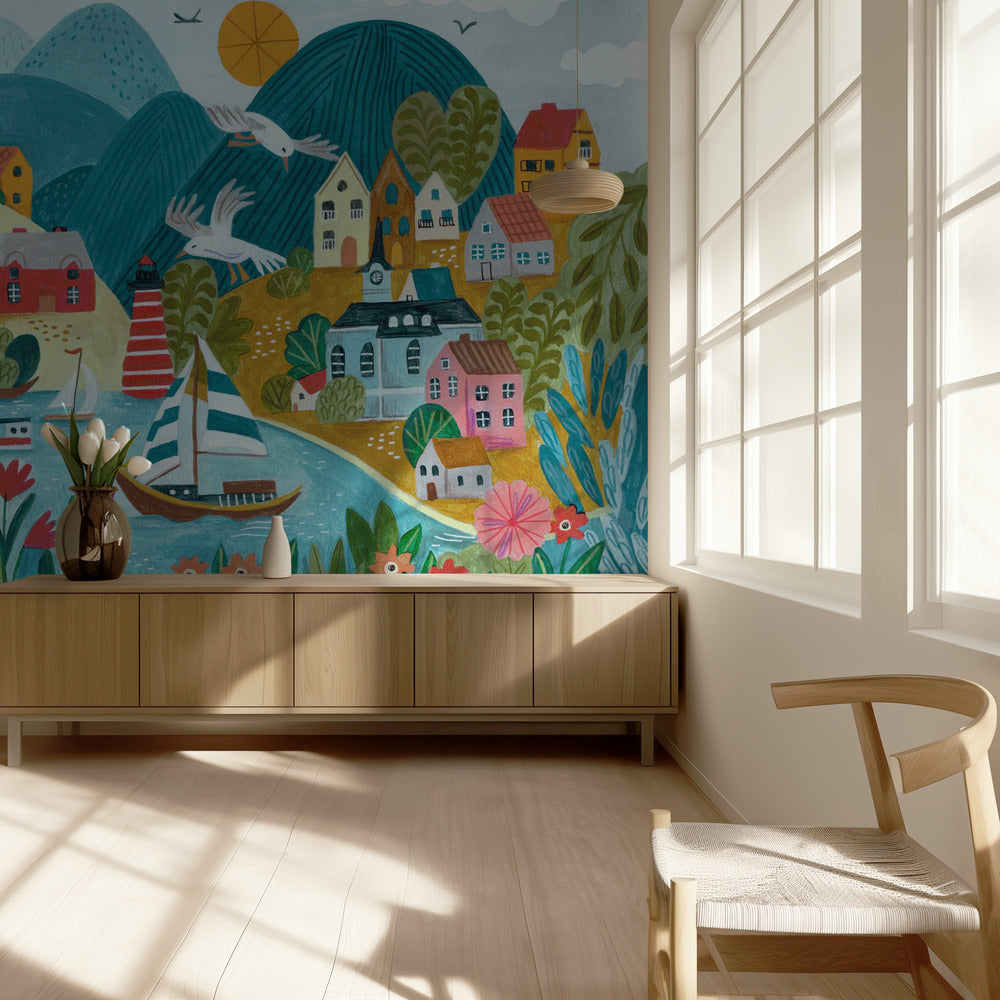 Küstendorf | Fototapeten