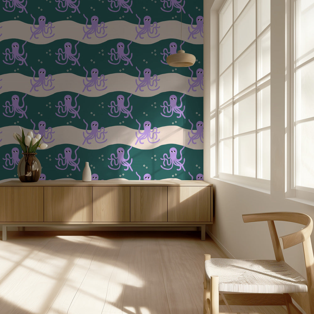 Octopus (pattern design) | Wallpaper