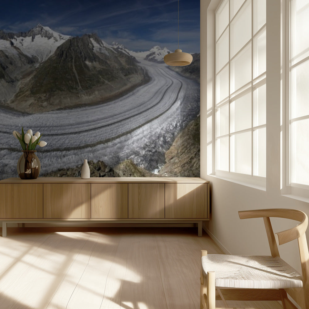 Aletschgletscher | Papel Pintado Fotográfico
