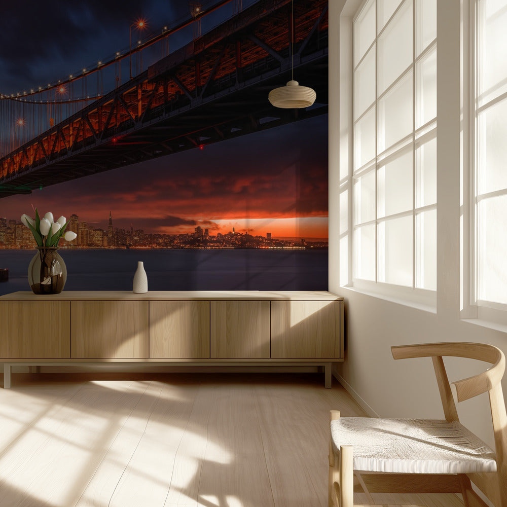 Fire over San Francisco | Wallpaper