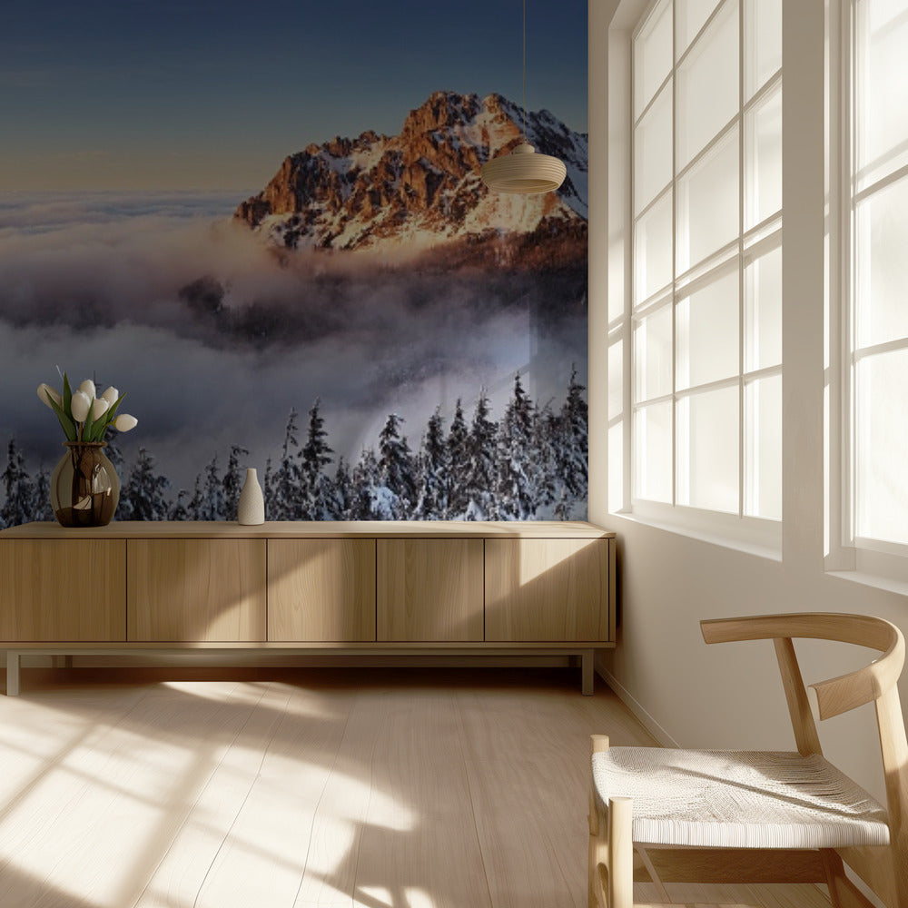 Kultainen huippu | Valokuvatapetit