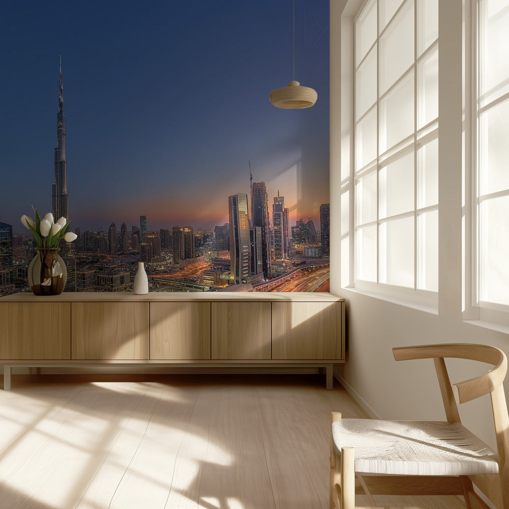 El increíble Burj Khalifa | Papel Pintado Fotográfico
