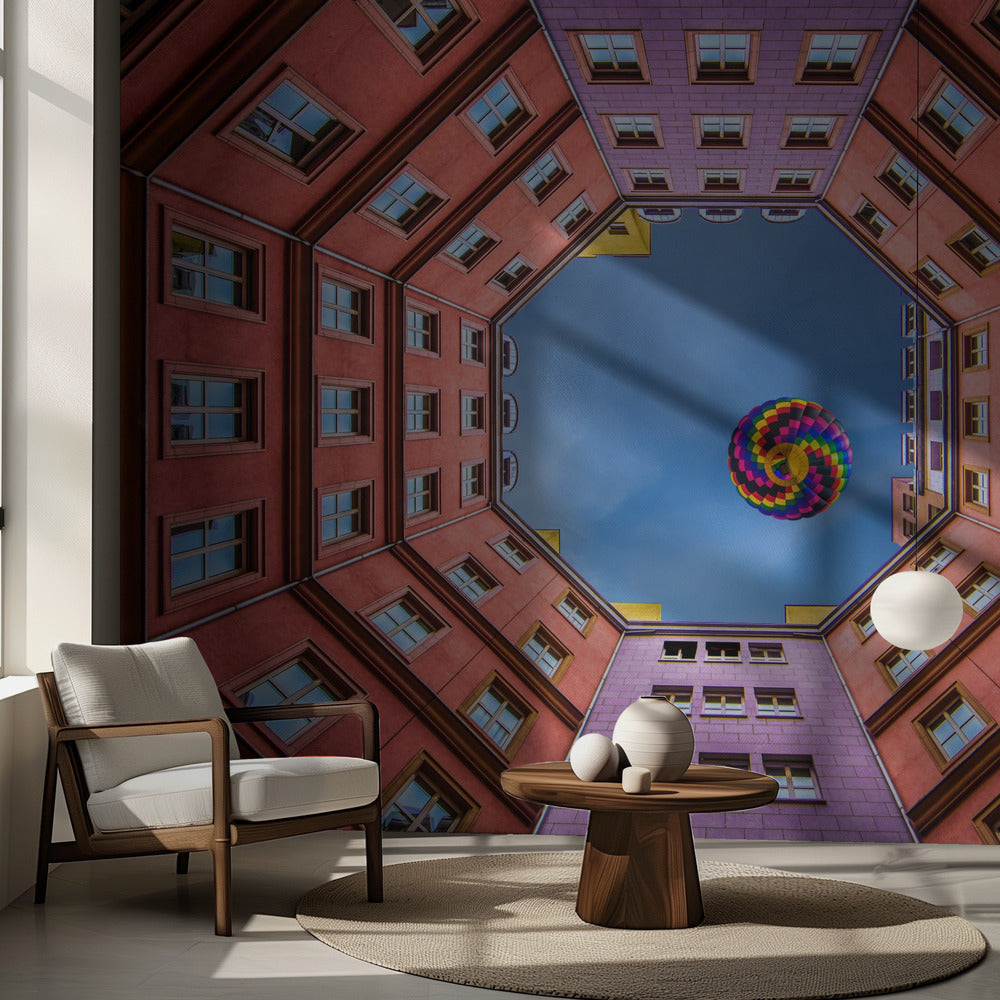 Kształty i zawirowania | Fototapeta