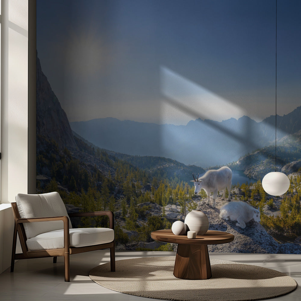 Lumous: Prusik Passin panoraama | Valokuvatapetit