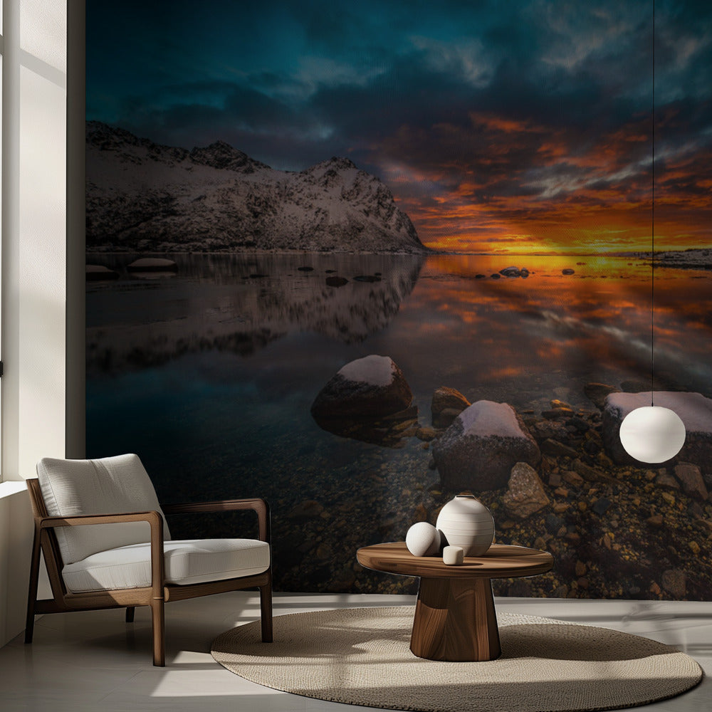 taivas tulessa | Valokuvatapetit