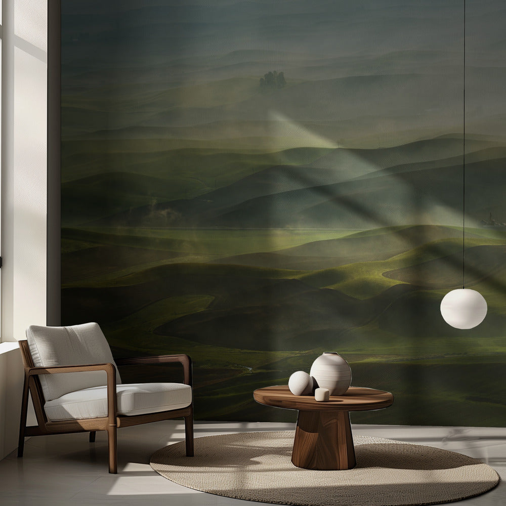 Złoty Poranek-Palouse | Fototapeta