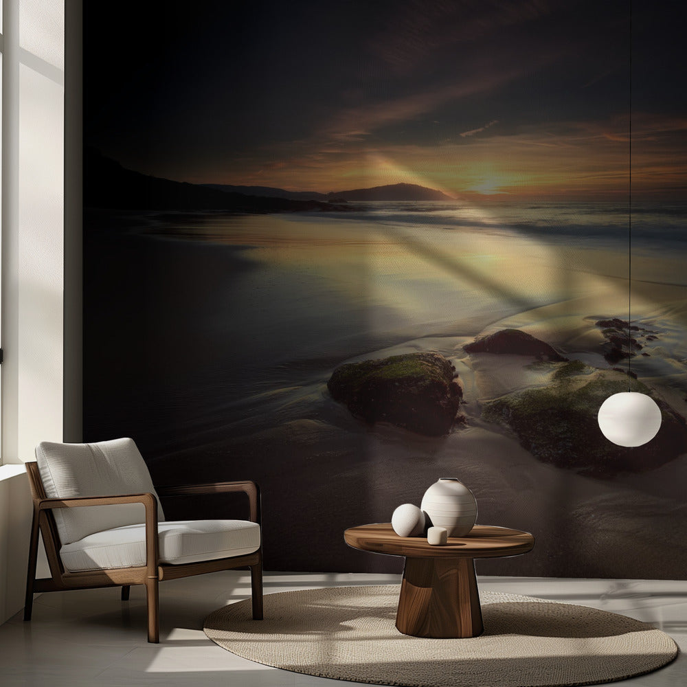 Luci di O Fortiñon | Carta da Parati Fotografica