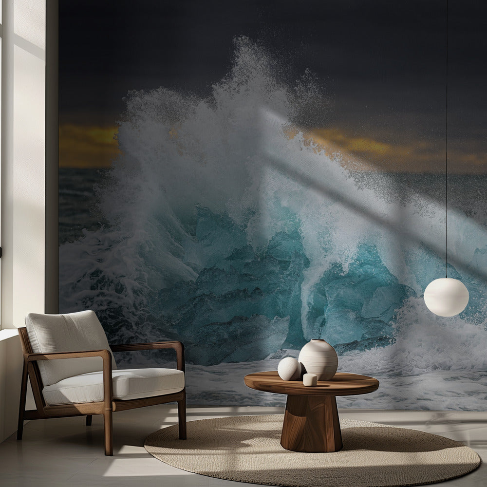 Lodowata fala | Fototapeta