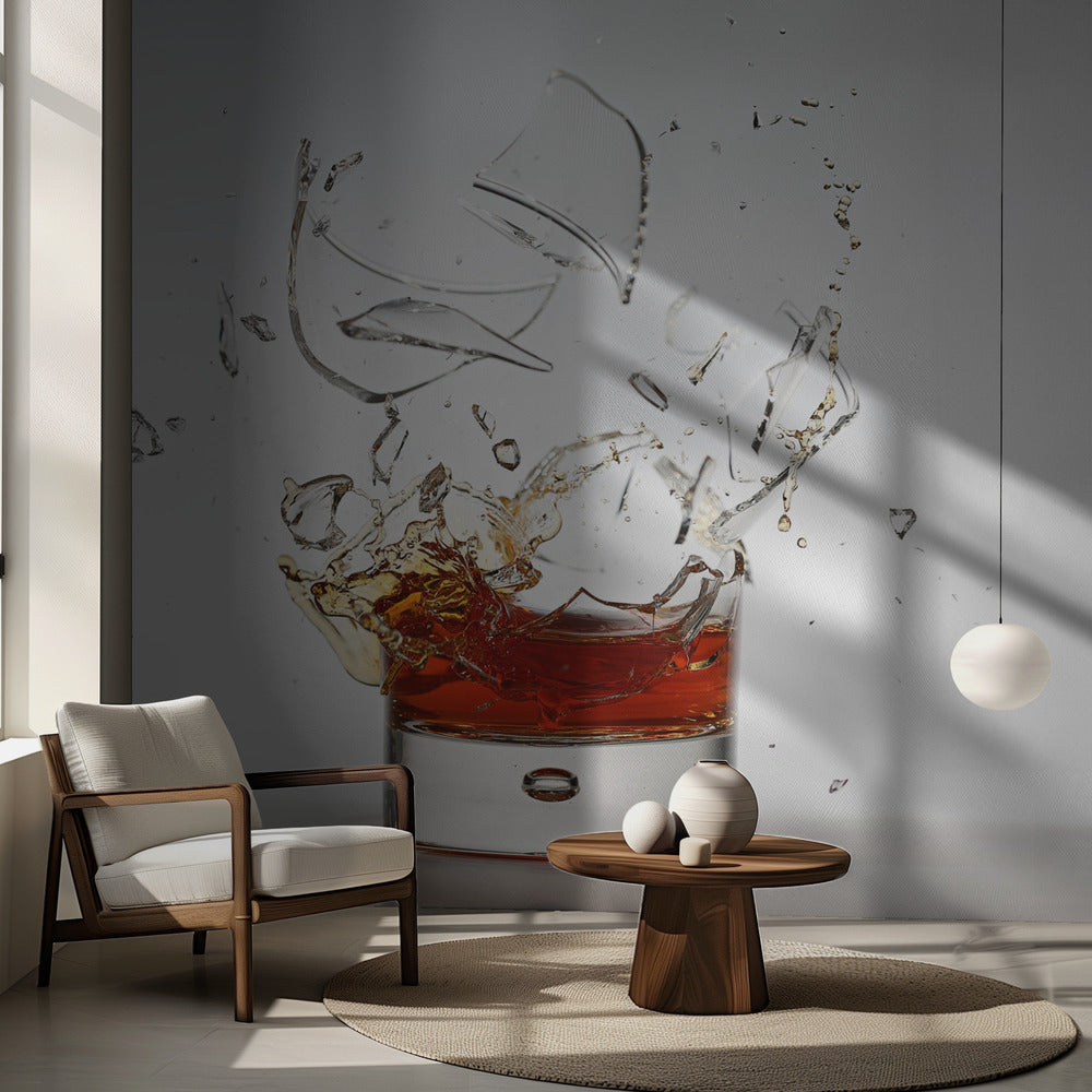 Trago de Whisky | Papel Pintado Fotográfico