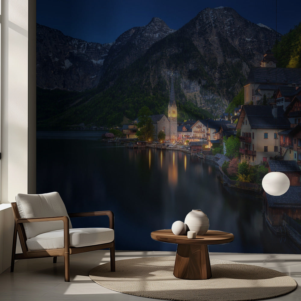 Turistinäkymä. Valokuvatapetit